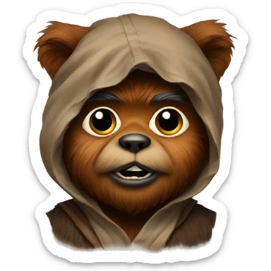 Ewok sticker