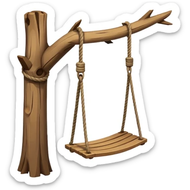 Rope Swing sticker
