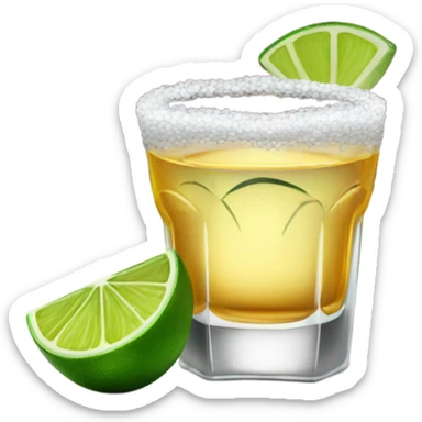 Tequila shots sticker