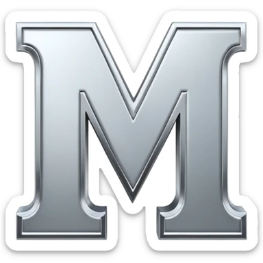 the letters MIA sticker