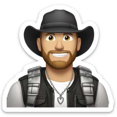 iOS 18 emoji | Brantley Gilbert country singer  sticker