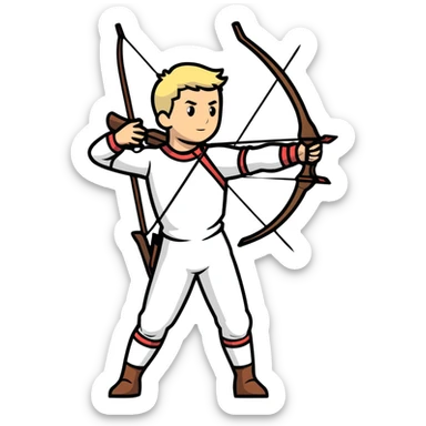 Archer manning sticker