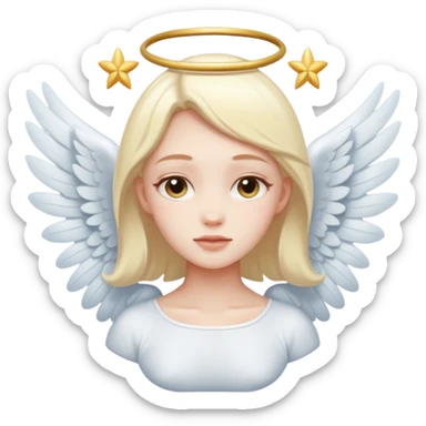 cusion foundation with angelic wing sticker