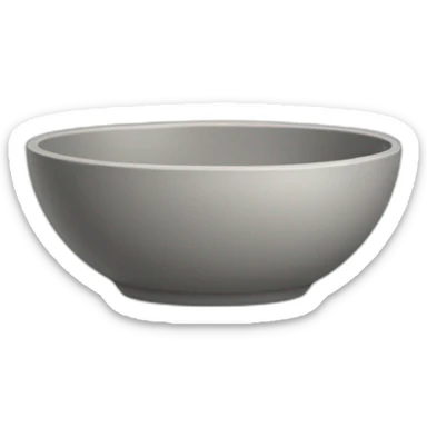 empty bowl sticker