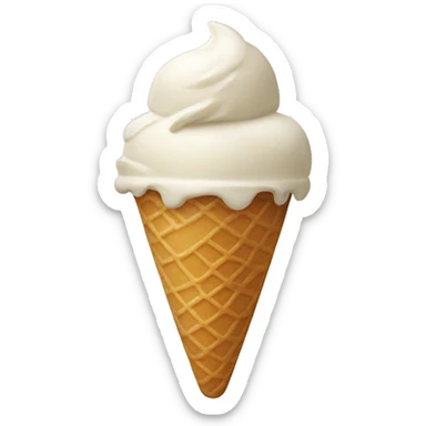 ice cream  sticker