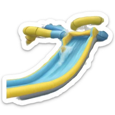 water slide sticker