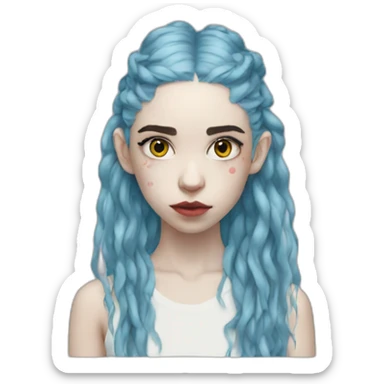 grimes sticker