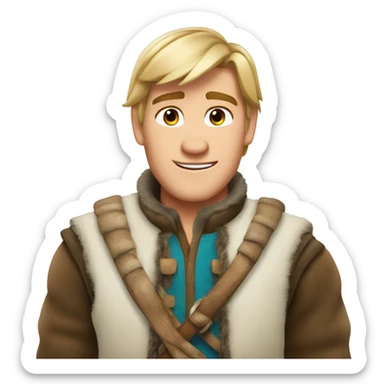 Kristoff from Frozen sticker