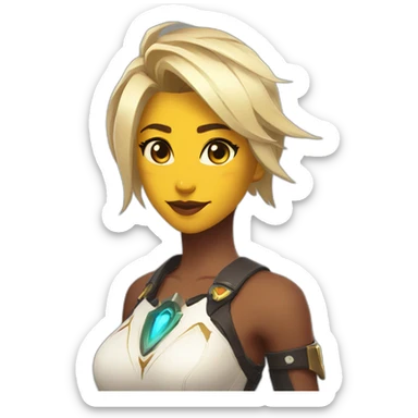 mercy overwatch  sticker