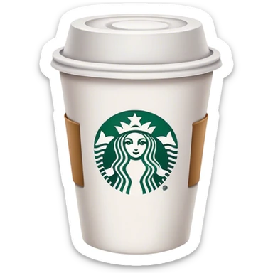 Starbucks sticker