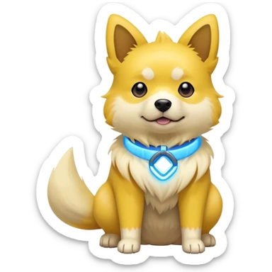 Boltund-Electrike-Pokémon sticker