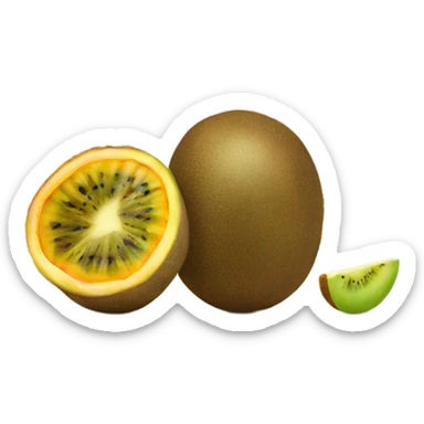 Kiwi and Passion fruit  sticker