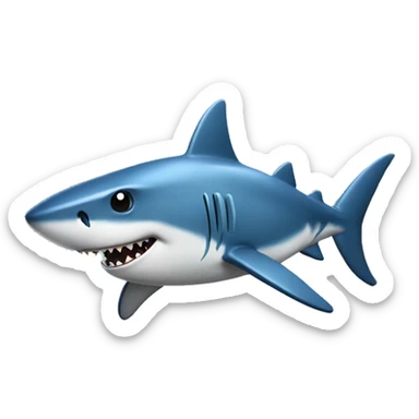 police officer shark sticker