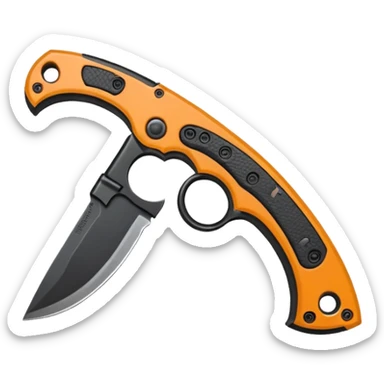 Krambit knife sticker