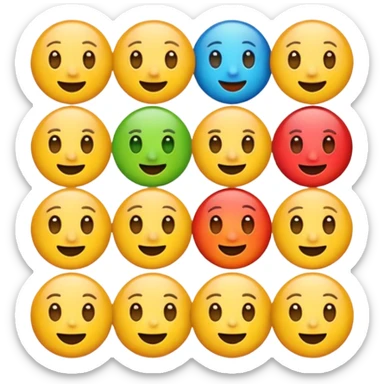 Emoji ios18.1 sticker