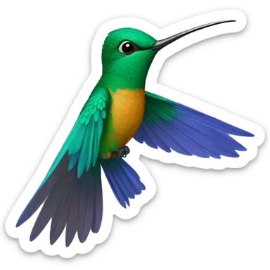 Colibrí sticker