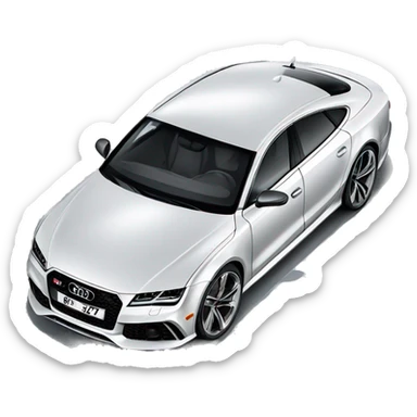 Audi rs7 sticker