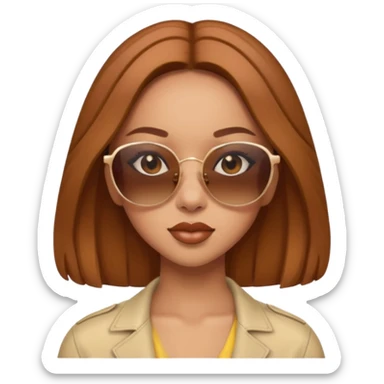 doja cat wear sunglasses sticker