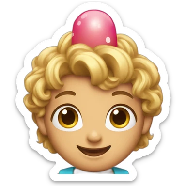 A happy birthday twinnu text  sticker