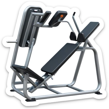 45degree leg-press machine sticker