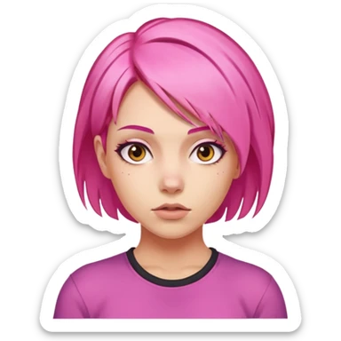 sakura on pose attack sticker