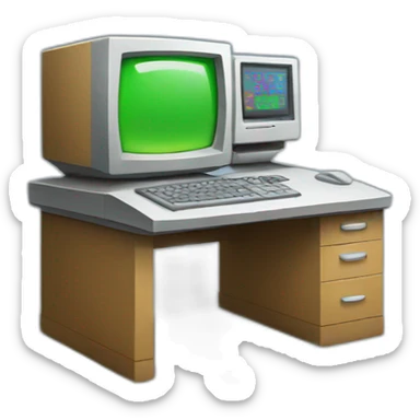 PC computer laboratory sticker