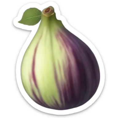fig the fruit sticker