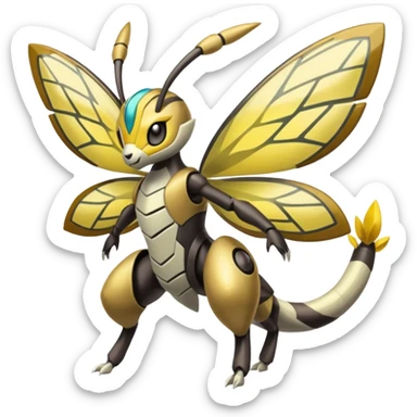 Meloetta-Beedrill-Manectric-Palkia-Cresselia-fusion sticker
