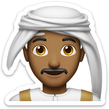 Arabia man  sticker