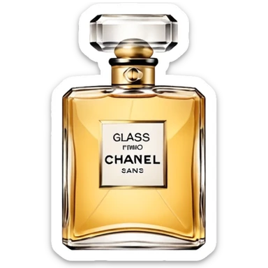 Parfum chanel sticker