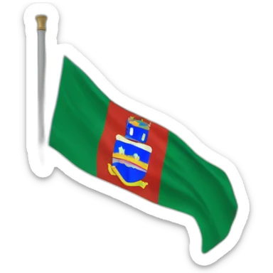 Le drapeau de Saint Martin  sticker