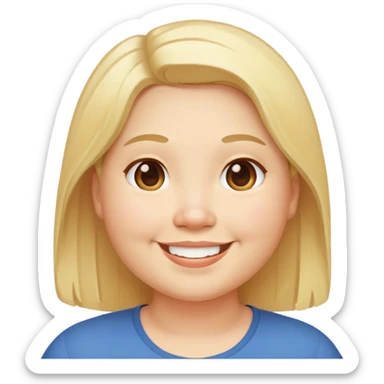 "- Nam
- 35 tuổi
- Da trắng
- Tóc vàng
- Cười mỉm, mặt mũm mĩm
" sticker