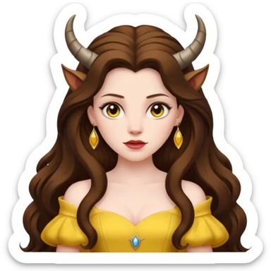 Beauty and the Beast sticker