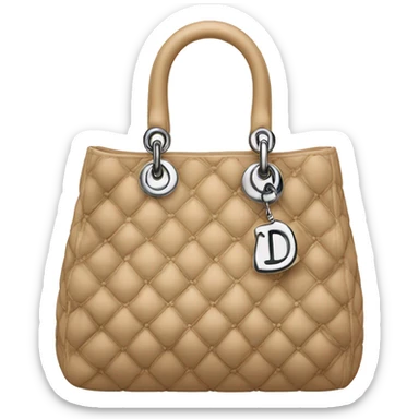dior bag sticker