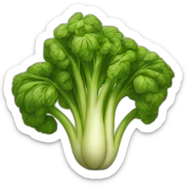 Veggie symbol sticker
