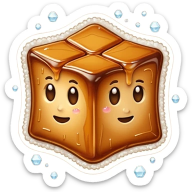 Caramelo salgado  sticker