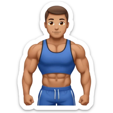 gym bro sticker