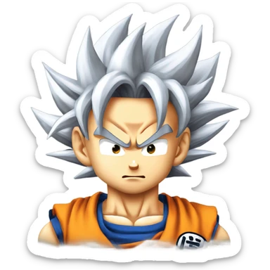 Son Goku super saiyan 3 sticker