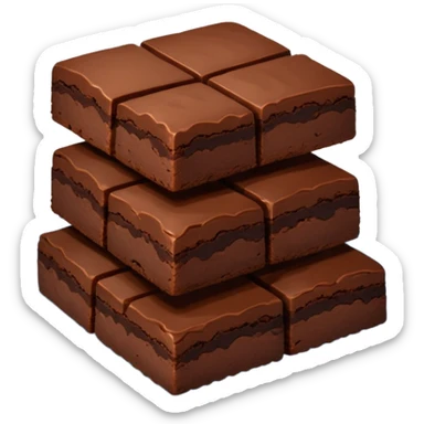 Brownies meat sticker
