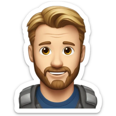 Chris evans sticker