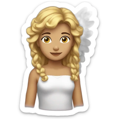 In Uetro Angel sticker