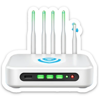 Wi-Fi Router sticker