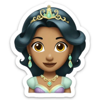 prinssece jasmine sticker