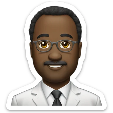 the transition president of Gabon sticker