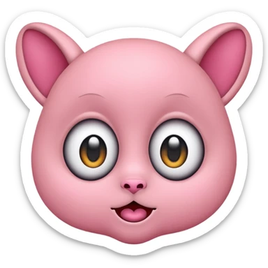 labubu emoji sticker