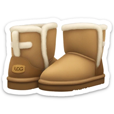 UGG slippers  sticker
