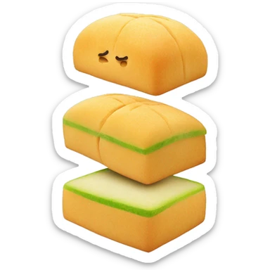 melon bread sticker