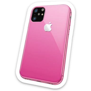 Iphone 17 pink sticker