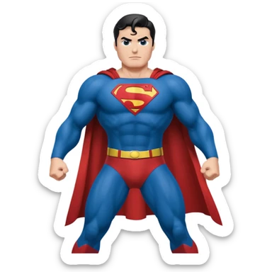 A comic book depicting the Superman Wars sticker