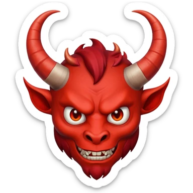 Devil sticker